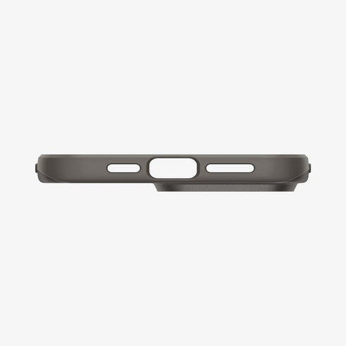 ACS04766 - iPhone 14 Pro Max Case Thin Fit in black showing the back